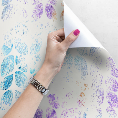 Fotobehang Kleurrijke wol