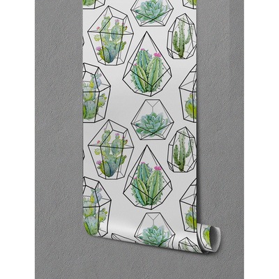 Fotobehang Multidimensionale Cactus