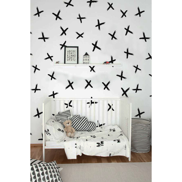 Fotobehang Handgeschilderde kruizen