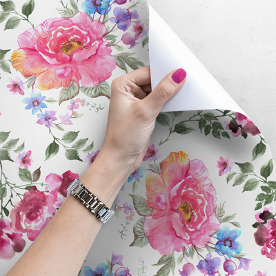 Fotobehang Tijdloze bloemen in ons huis