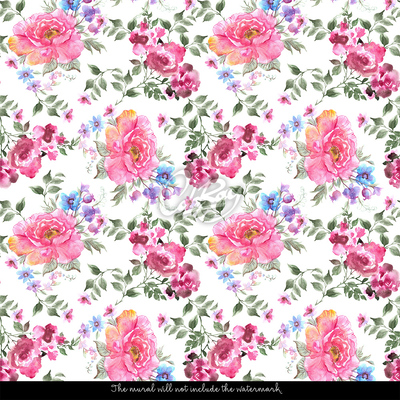 Fotobehang Tijdloze bloemen in ons huis