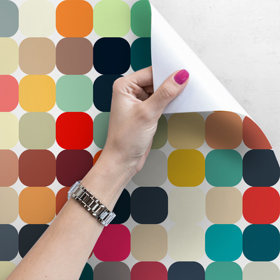 Fotobehang Kleurenwaanzin