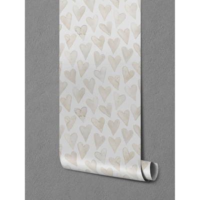 Fotobehang Subtiele meisjesachtige harten