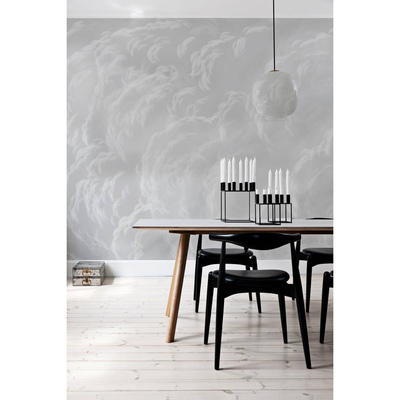 Fotobehang Uitzicht vanuit het vliegtuig