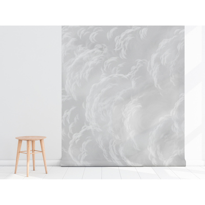 Fotobehang Uitzicht vanuit het vliegtuig