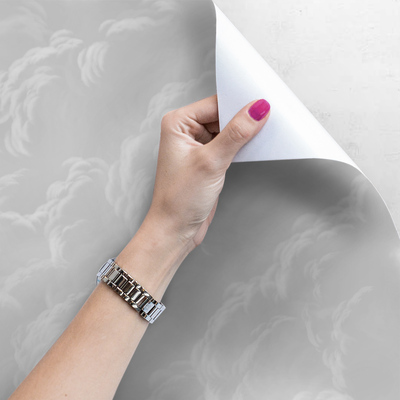 Fotobehang Uitzicht vanuit het vliegtuig