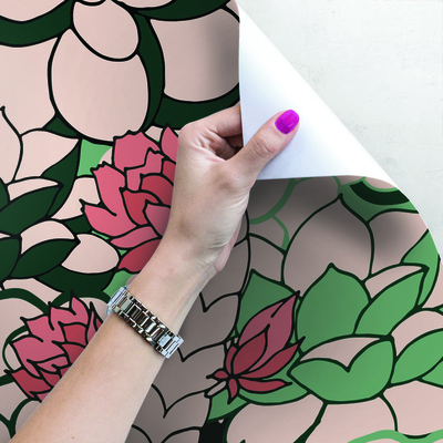 Fotobehang Succulente bloeiende cactussen