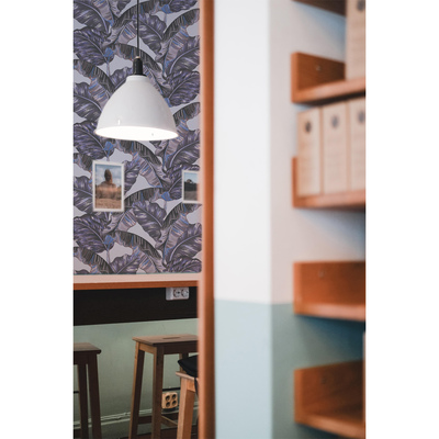 Fotobehang Een moment van rust onder de palmbomen