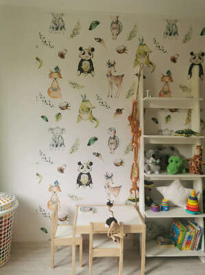 Fotobehang schattige Indiase dieren