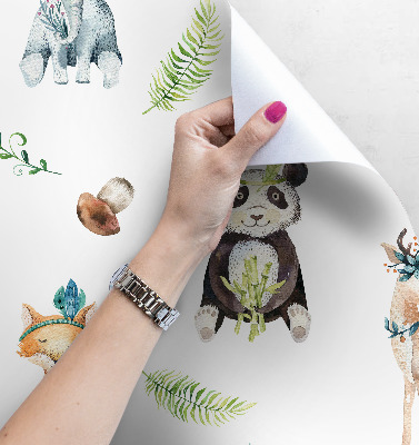 Fotobehang schattige Indiase dieren