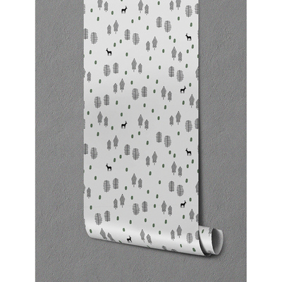 Fotobehang Herten in het bos