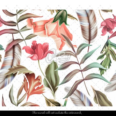 Fotobehang Exotische charmes van de natuur