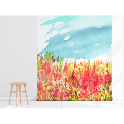 Fotobehang Hete zomer