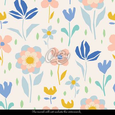 Fotobehang Opening van het bloemenseizoen