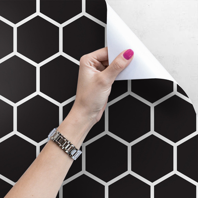 Fotobehang Hexagon nog steeds in de mode