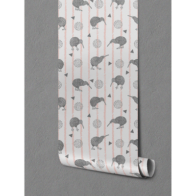 Fotobehang De kiwivogel en zijn wereld