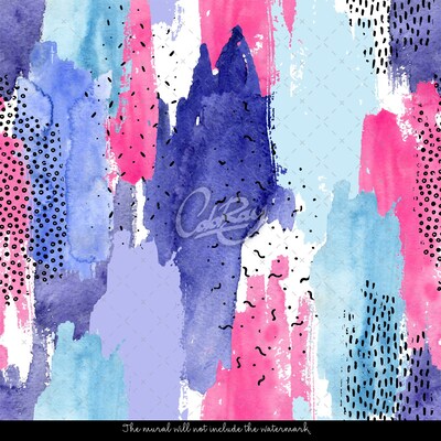 Fotobehang Inspirerende kleurrijke abstracties