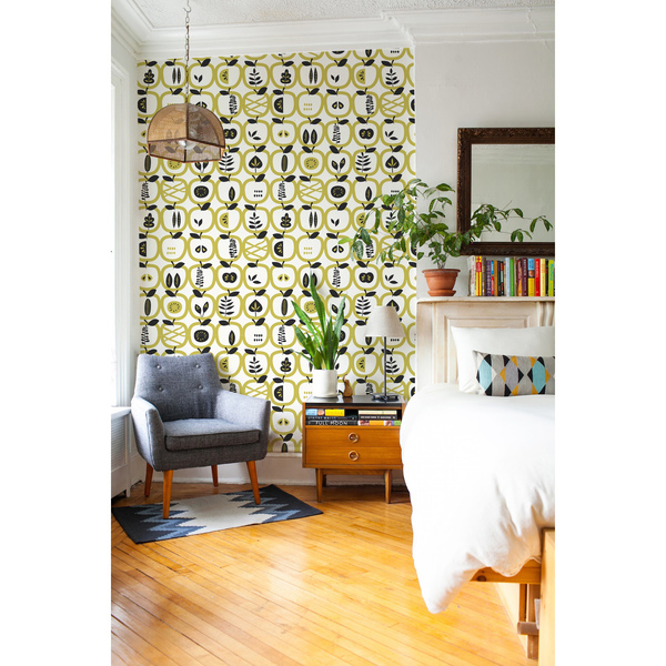 Fotobehang Een appel vol dromen