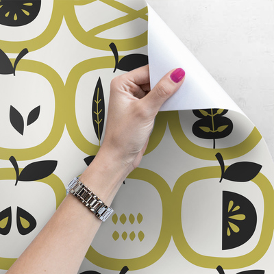 Fotobehang Een appel vol dromen