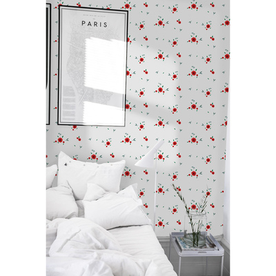 Fotobehang Rust tussen de bloemen