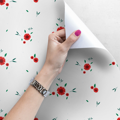 Fotobehang Rust tussen de bloemen