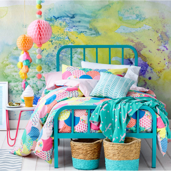 Fotobehang Pastel Kleurrijk