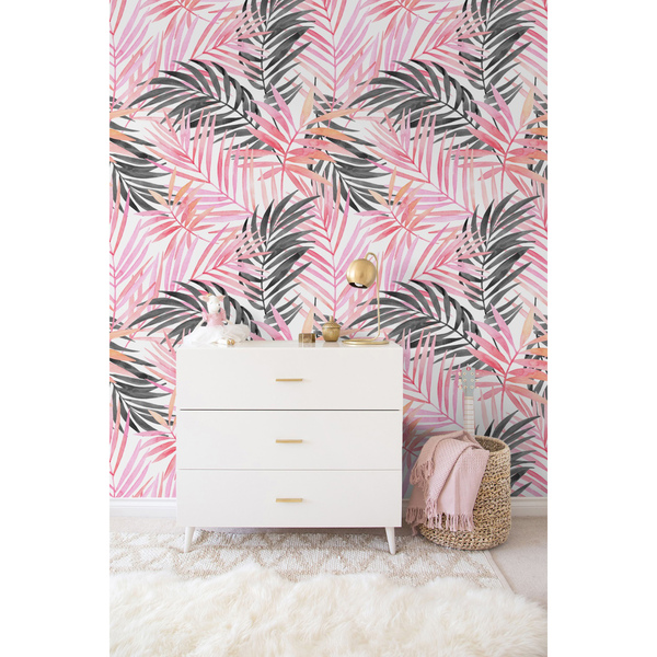 Fotobehang Roze regenwouden