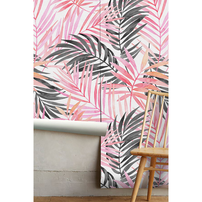 Fotobehang Roze regenwouden