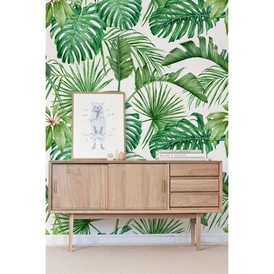 Fotobehang Een jungle vol monsters