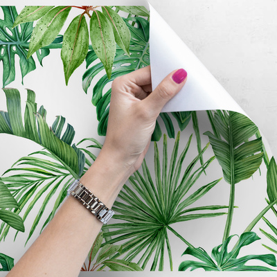 Fotobehang Een jungle vol monsters