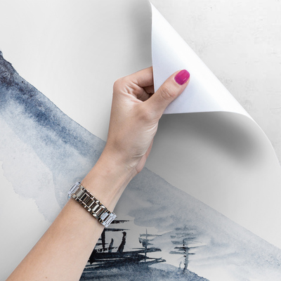 Fotobehang Berg Fuji