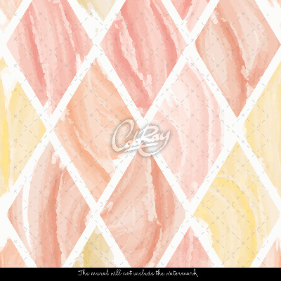 Fotobehang Roze geometrisch patroon