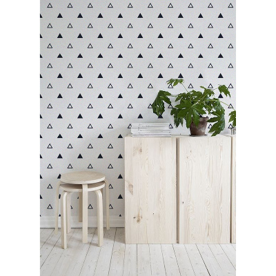 Fotobehang Moderne minimalistische driehoeken