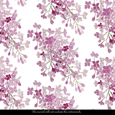 Fotobehang Roze Bloemenhoek