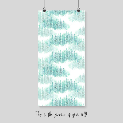 Fotobehang Bos in het ochtendlicht