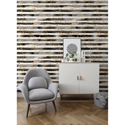 Fotobehang Grunge gestreepte vlekken