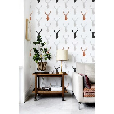 Fotobehang Schaduwen van het hert