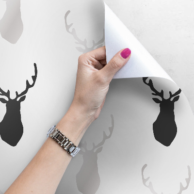 Fotobehang Schaduwen van het hert