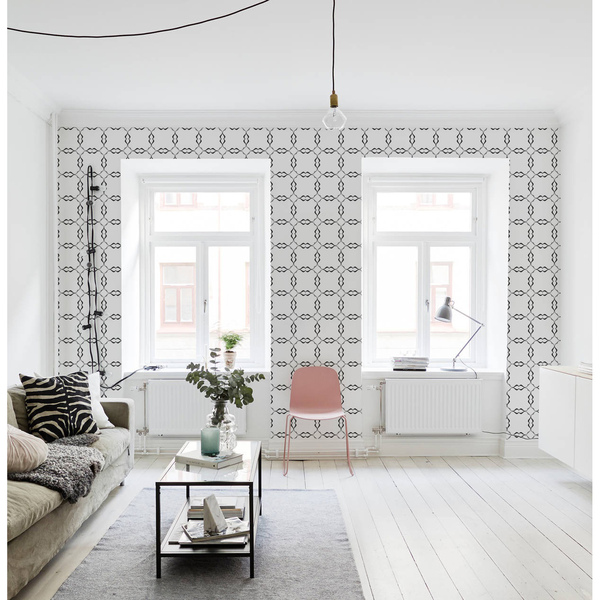 Fotobehang Noch een golf, noch een cirkel