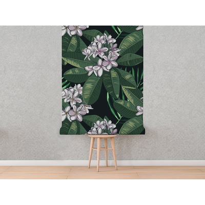 Fotobehang Roze bloemen uit het Oosten