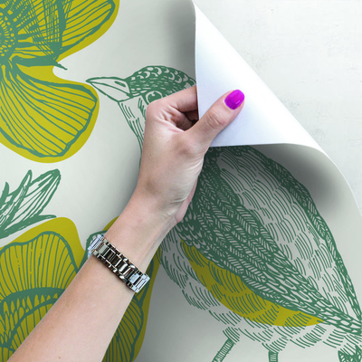 Fotobehang Een tuin bij u thuis