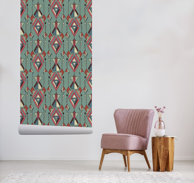 Fotobehang Driehoeksmagie