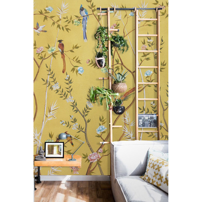 Fotobehang Lentevogelzang