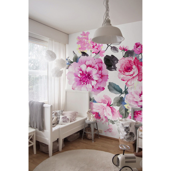 Fotobehang Bloemen voor een kleine elegante dame