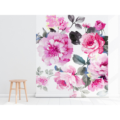 Fotobehang Bloemen voor een kleine elegante dame
