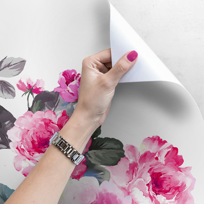 Fotobehang Bloemen voor een kleine elegante dame