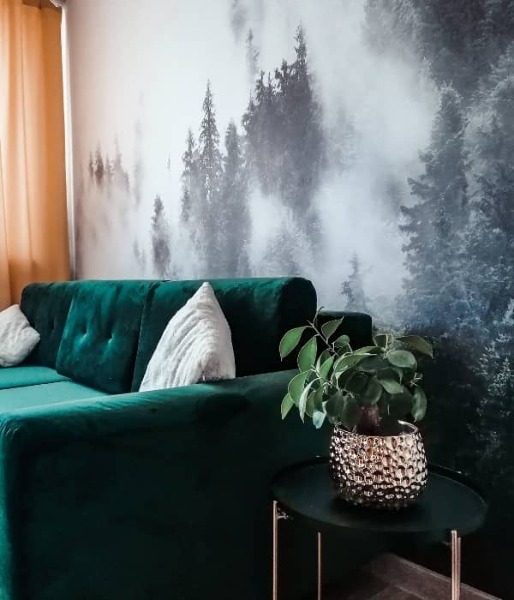 Fotobehang Mysterieuze mist