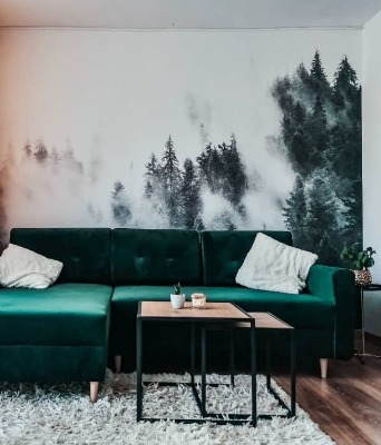 Fotobehang Mysterieuze mist