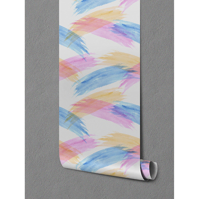 Fotobehang Alle kleuren van de regenboog