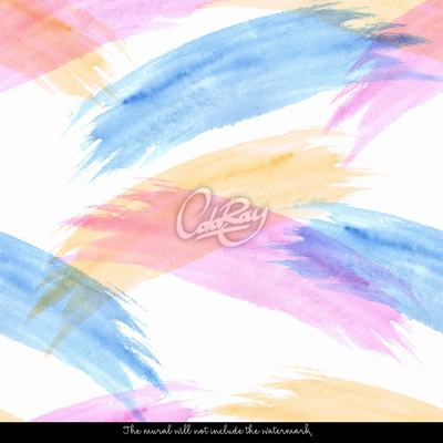 Fotobehang Alle kleuren van de regenboog